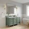 James Martin Vanities Brittany 60in Single Vanity, Smokey Celadon w/ 3 CM Ethereal Noctis Top 650-V60S-SC-3ENC - alternate 6
